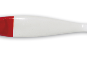 DELALANDE SHAD GT  9 CM White / Red head