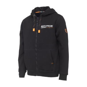 Savage Gear Urban Zip Hoodie Black Ink