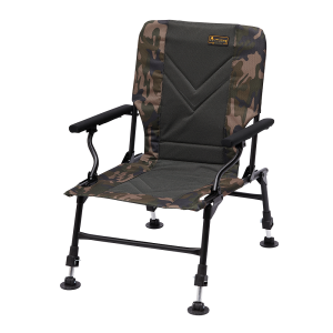 Prologic Avenger RELAX Camo Chair W/Armrests & Covers 140 kg